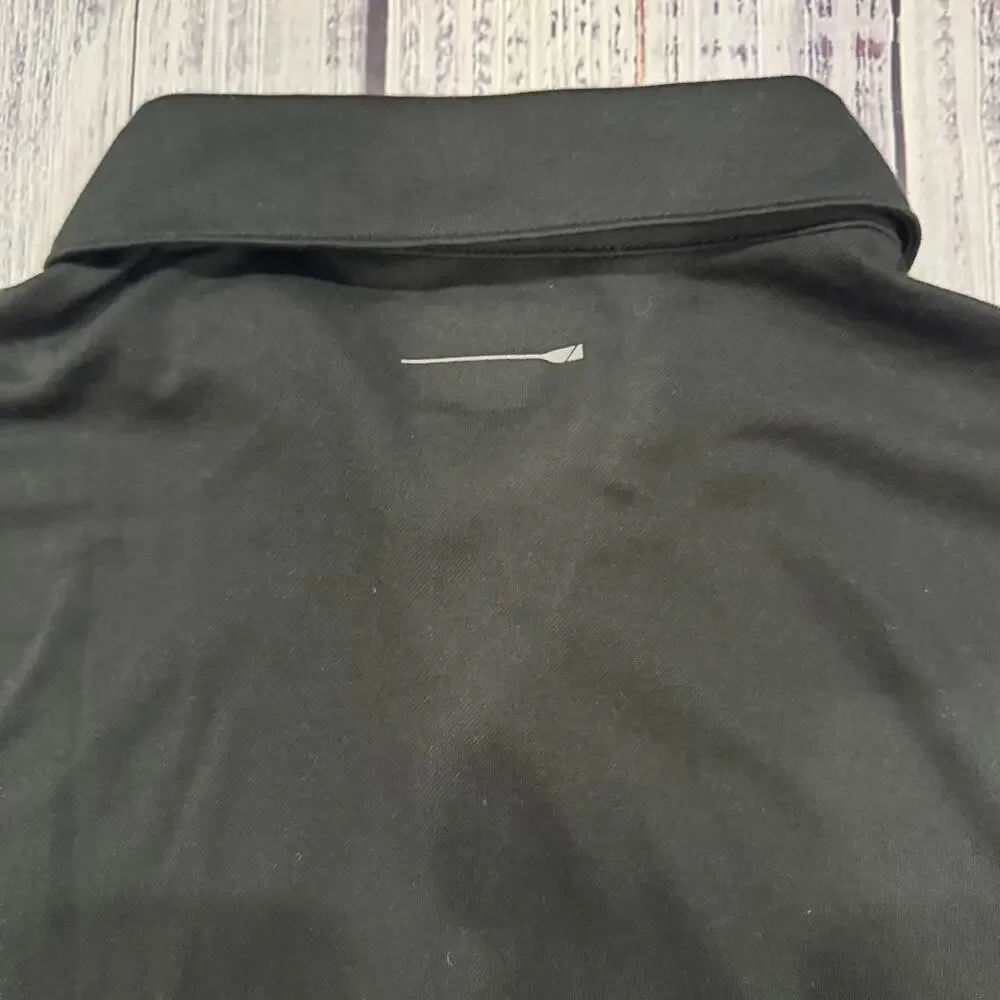 J.Crew Long Sleeve Performance Polo Black L
